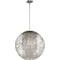 Maxim Lighting Arabesque 9-Light 23" Wide Golden Silver Pendant Light 24156BCGS - alternate 1